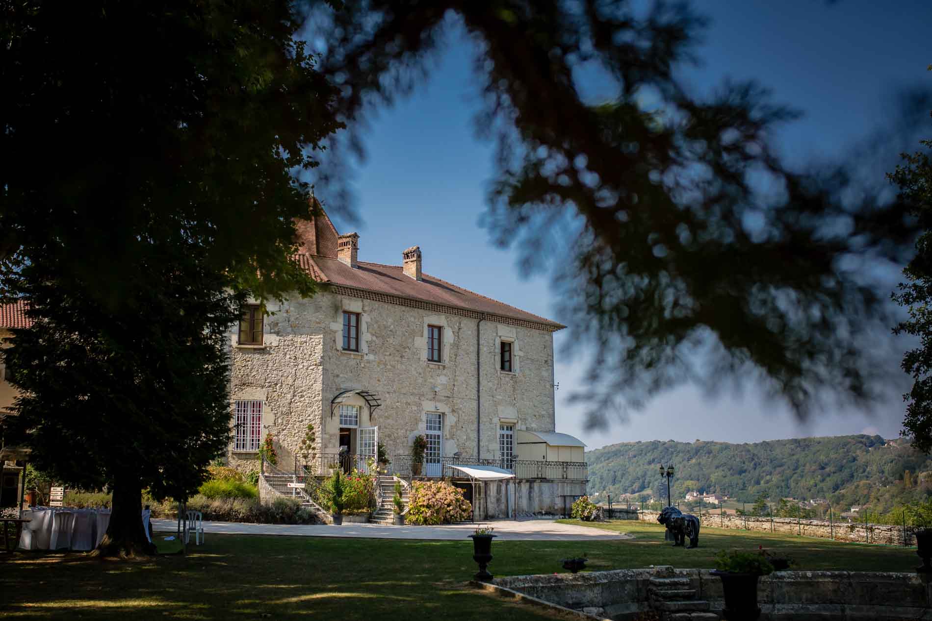 photographe mariage château chapeau cornu