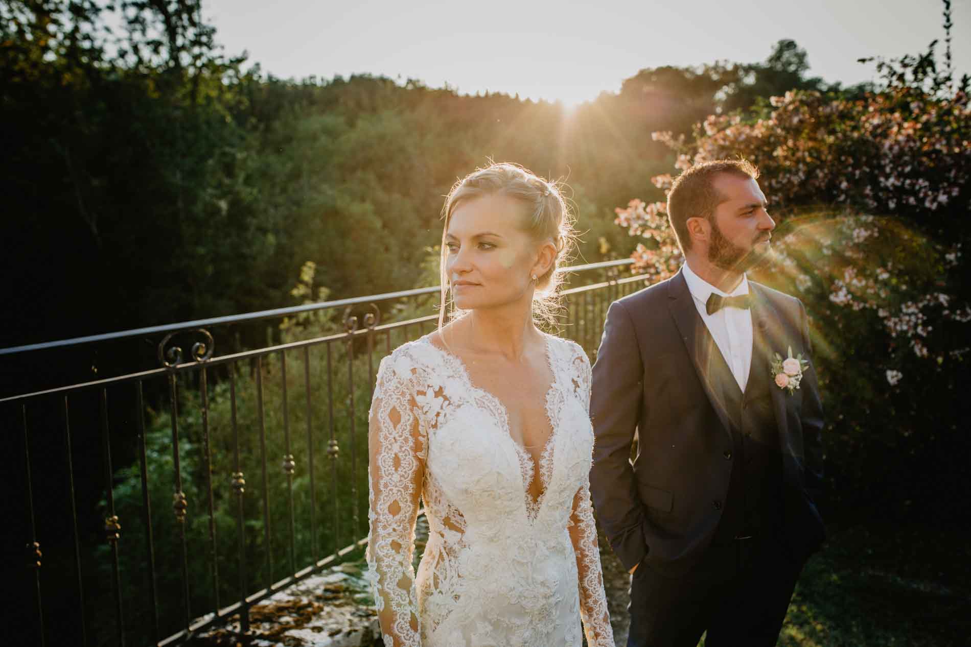 photographe mariage château chapeau cornu