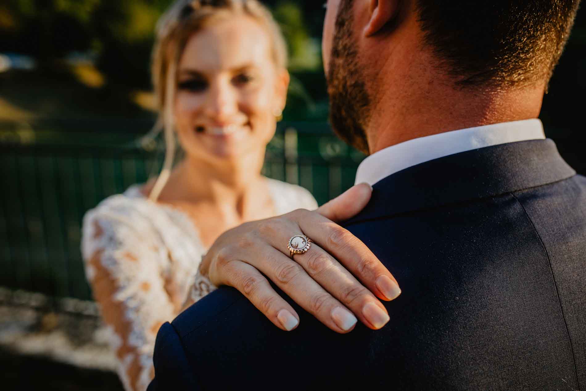 photographe mariage château chapeau cornu