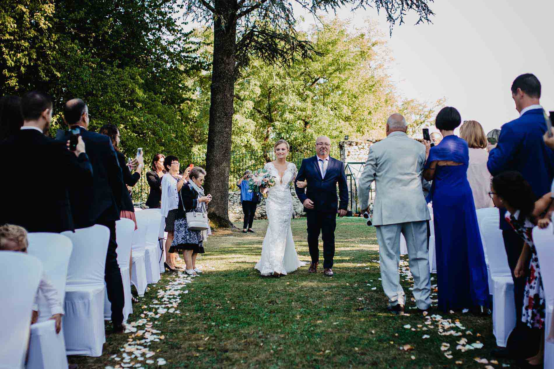 photographe mariage château chapeau cornu