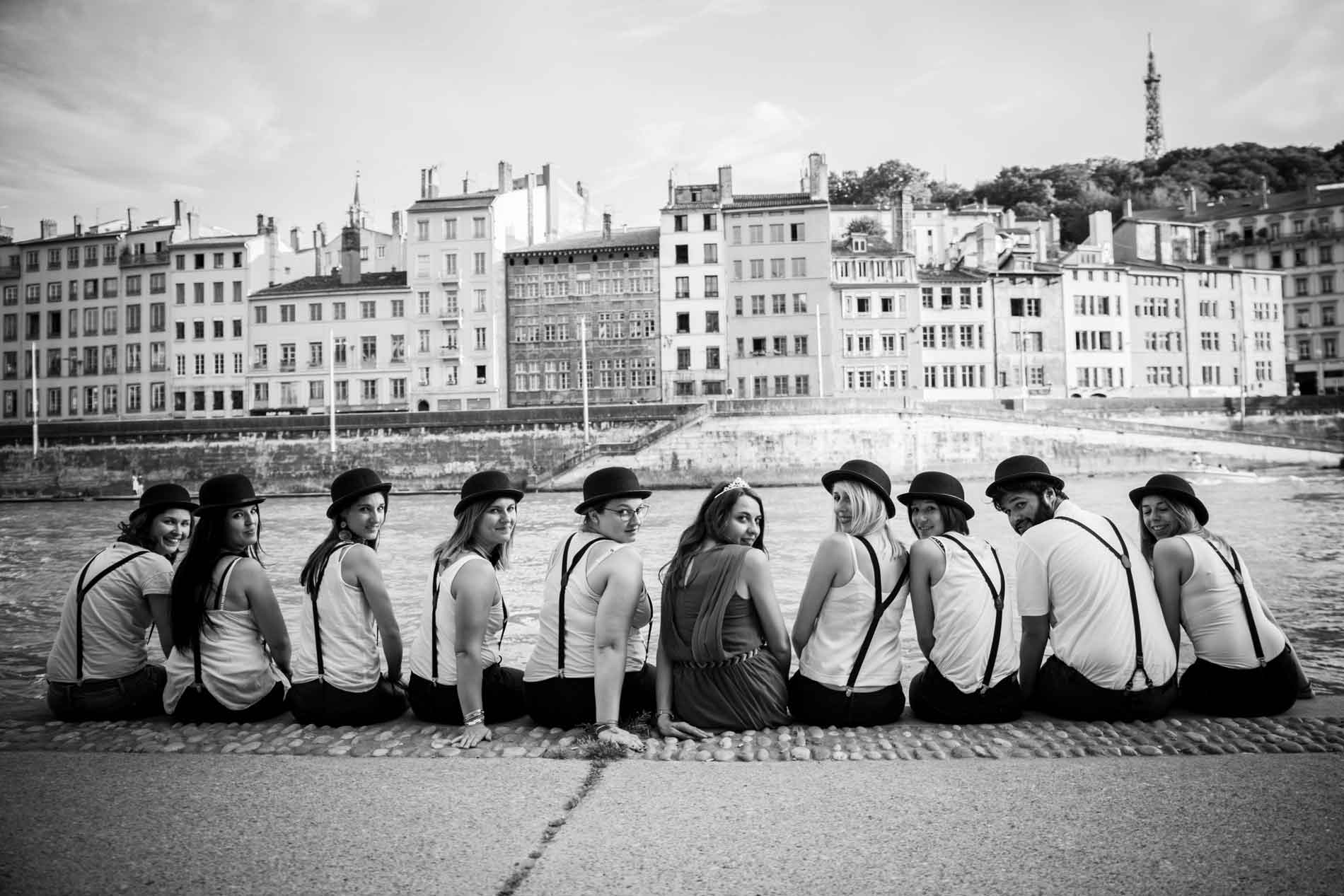 photographe evjf enterrement de vie de jeune fille lyon