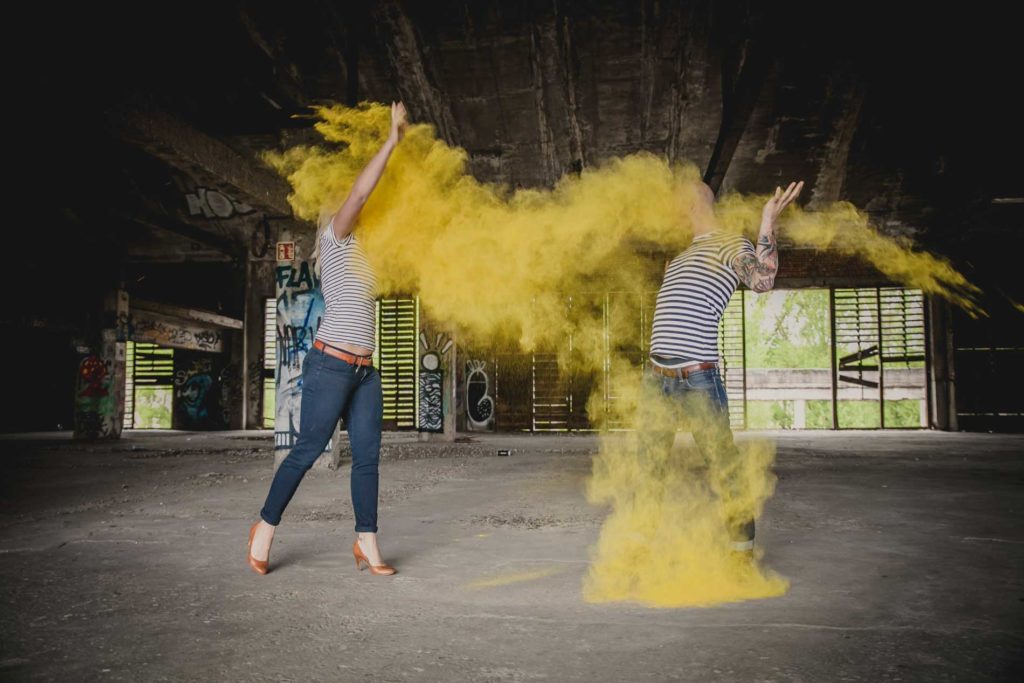 Séance engagement Urbex Lyon