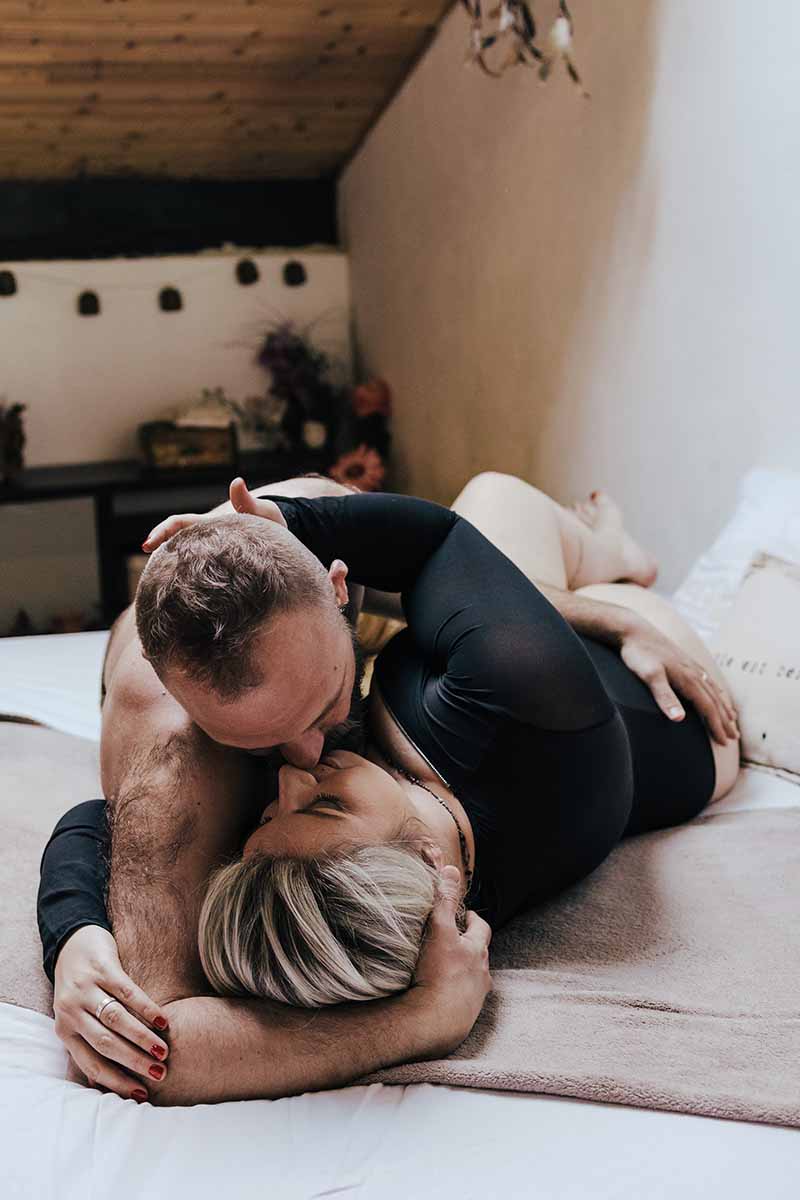 Photographe boudoir couple Lyon