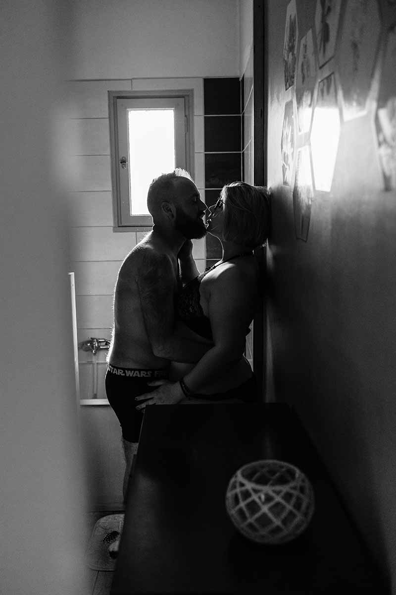 Photographe boudoir couple Lyon